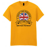 Unite The Kingdom Adult Kids T-Shirt Britain Protest Tommy Robinson Tee - TheMonkeyTees