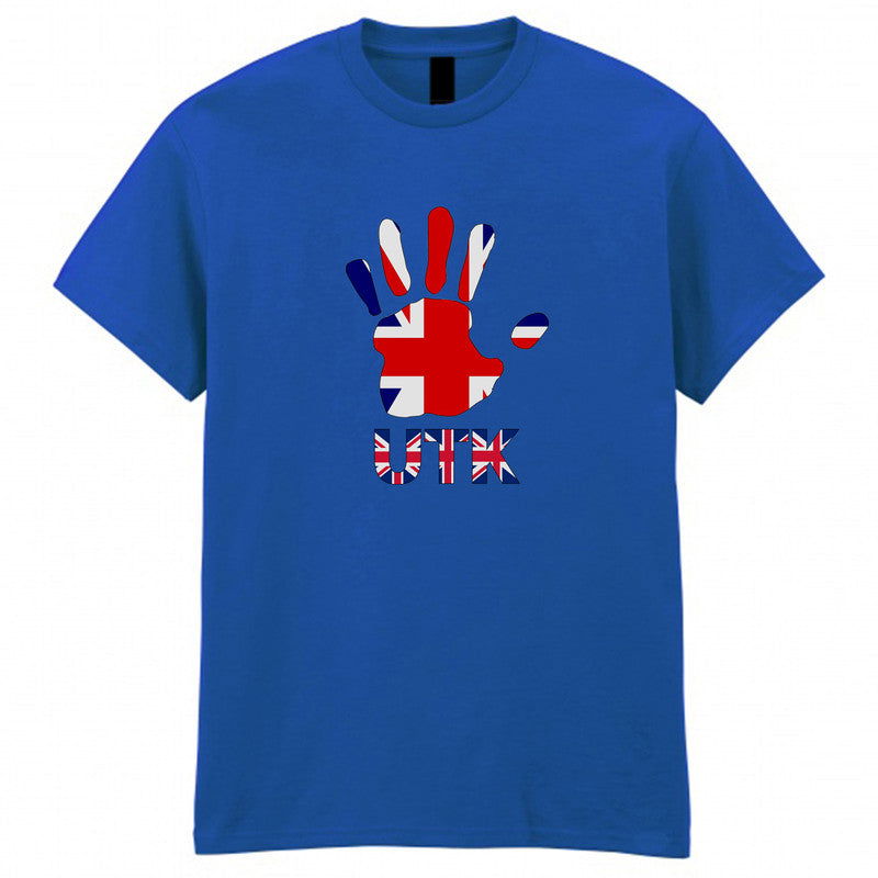 Unite The Kingdom Adult Kids T-Shirt Great Britain Protest Fan Tee - TheMonkeyTees