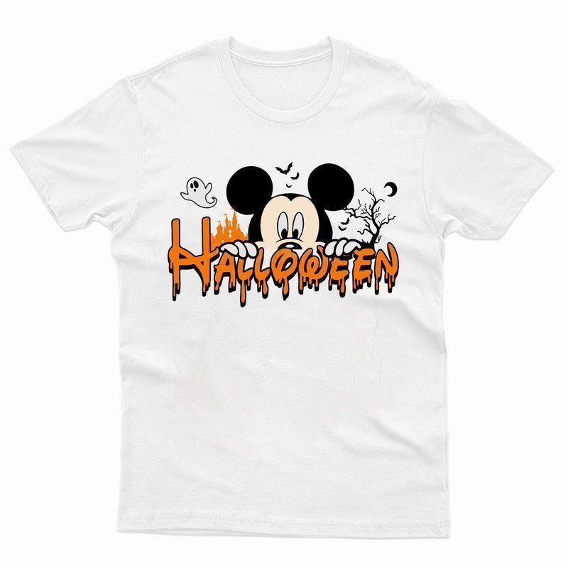 Halloween Mickey's Kids Tshirt Funny Scary Disneyland Horror Unisex Gift Tshirt - TheMonkeyTees