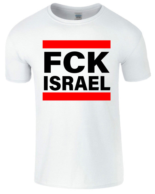 F*ck Israel T-Shirt Free Palestine Gaza Protest Unisex Kids Tee Top