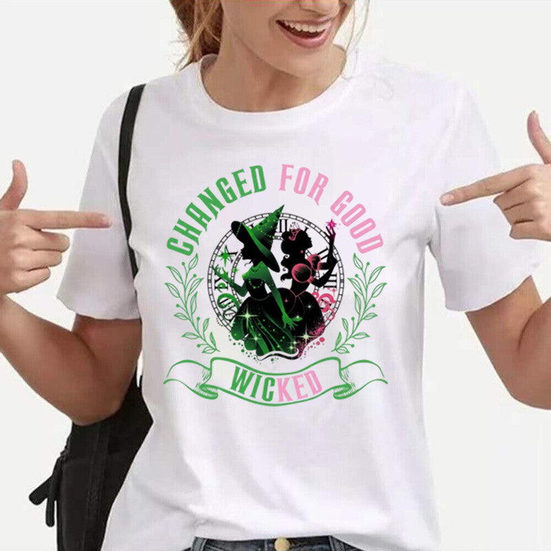 WICKED For Good Adult Kids T-Shirt Movie 2025 Magic Tee