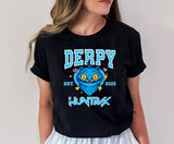 Derpy Demon Hunter Adult Kids T-Shirt K-Pop Huntrix Dragon Circus Tiger Cat Tee