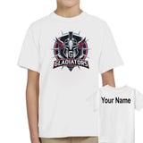 Personalised Gladiators Gaming Adult Kids T-Shirt TV Show Game Tee