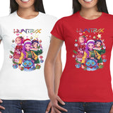 Christmas K-Pop Demon Huntrix Adult Kids T-Shirt Music Xmas Tee