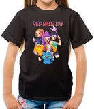 K-Pop Red Nose Day T-Shirt Comic Relief Shirt Nose Day Lovers Shirt Gift Kpop Lovers Unisex Adults And Kids Tee Top