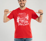 Polar Express Adult Kids T-Shirt Believe Train Santa Holiday Family Matching Xmas Tee