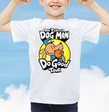 Dav Pilkeys Dogman Good Tour Kids T-Shirt World Book Day Funny Dog Costume