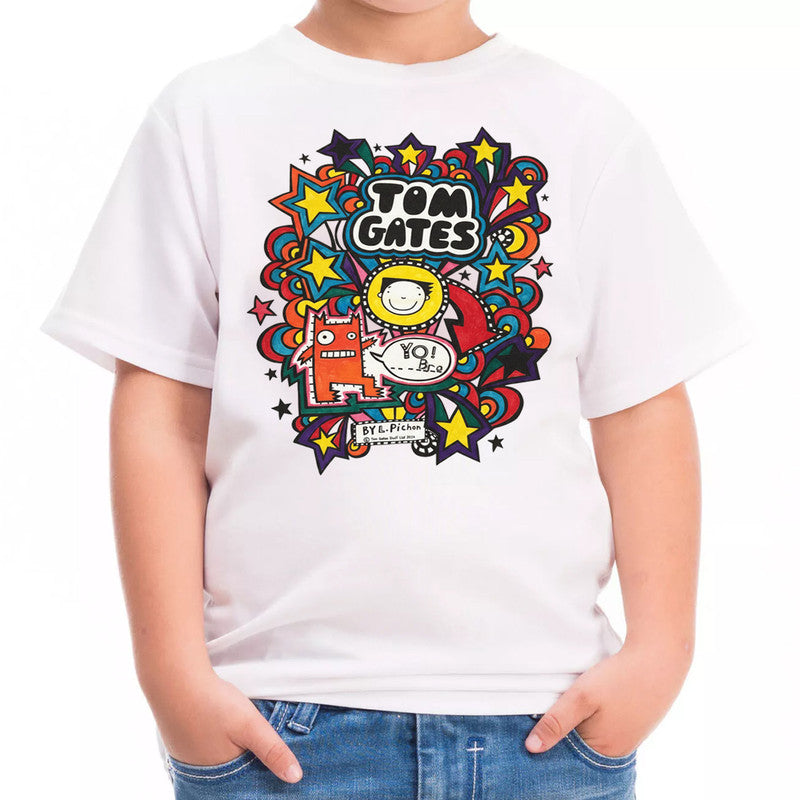 Tom Gates World Book Day Kids T-Shirt Girls Boys Back To School Tee