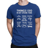 Funny Dirt Bike Adult Kids T-Shirt Things I Do In My Spare Time Bike Lover