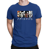 Friends Halloween Adult Kids T-Shirt Horror Scary Face Tee