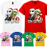 Christmas Funny Six Seven Meme Adult Kids T-Shirt Xmas Tee