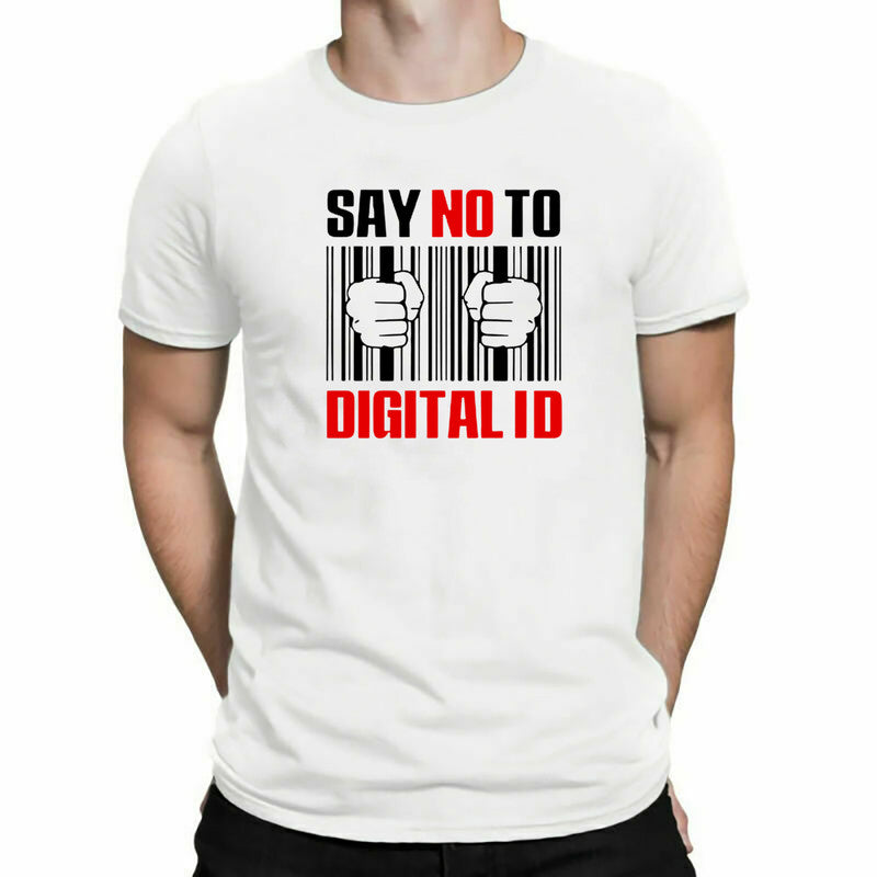 Say No To Digital ID Cards Unisex T-Shirt Patriotic Britcard Tee