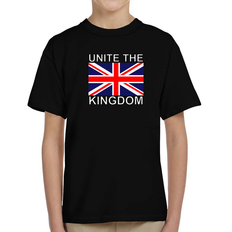 Unite The Kingdom Unisex Kids T-Shirt Tommy Robinson Fans Merch Tee